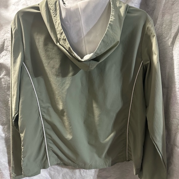 MARSH LANDING by Amanda Smith 2 Piece Jogger pant/zip Hoodie Size M Olive Green - Picture 3 of 10